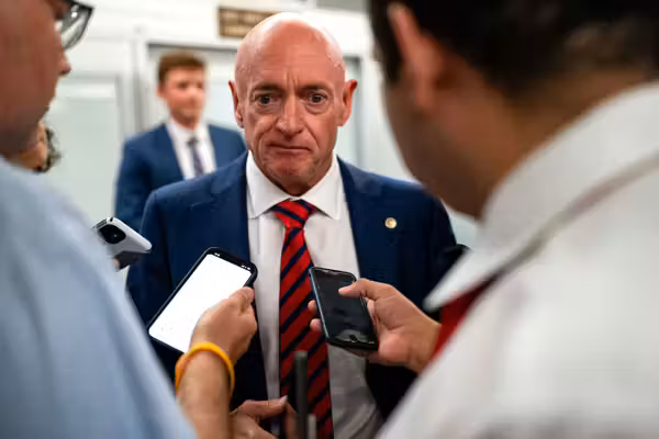 Pentagon says court-martial possible for Sen. Mark Kelly after Trump calls him a 'traitor' for 'seditious' video