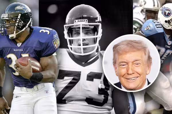 Perjury, drugs, and counterfeiting — Trump pardons 5 former NFL players