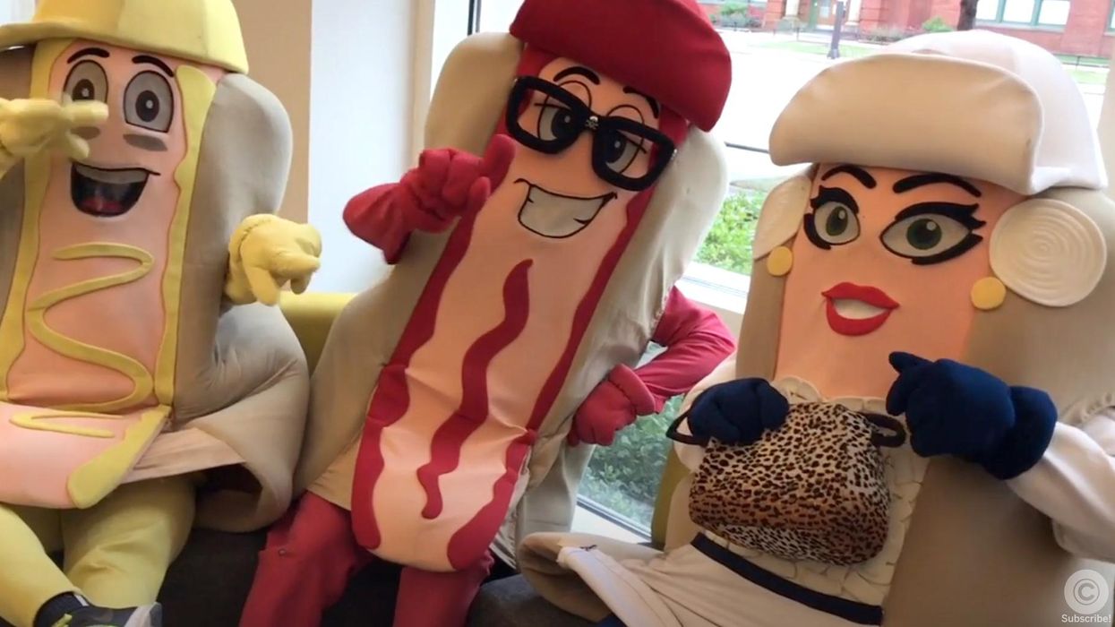 PETA calls on Cleveland Guardians to add a vegan hot dog to their hot dog mascot derby