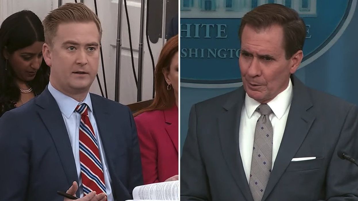 Peter Doocy leaves John Kirby dazed and confused with simple question about razor wire dispute: 'So now what?'