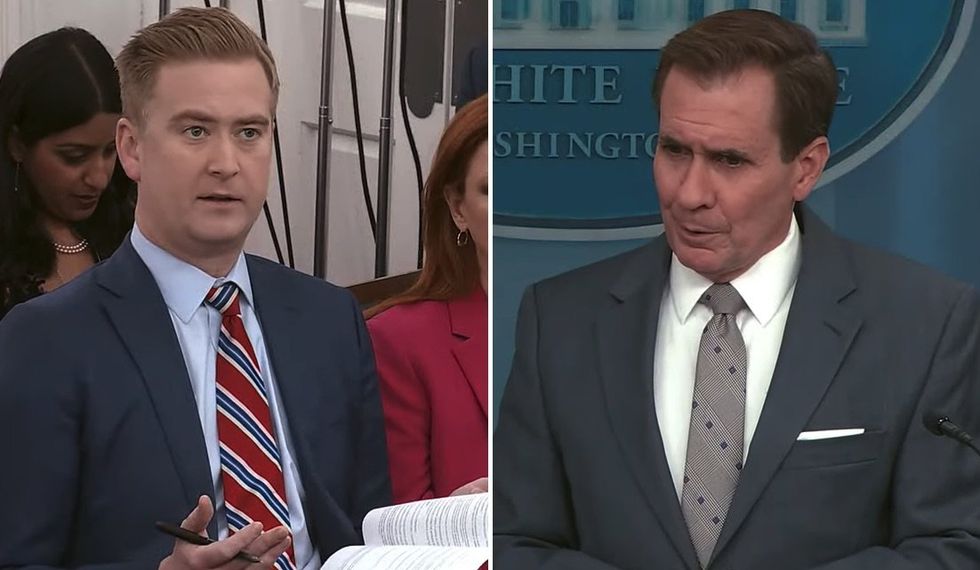 Peter Doocy leaves John Kirby dazed and confused with simple question about razor wire dispute: 'So now what?'