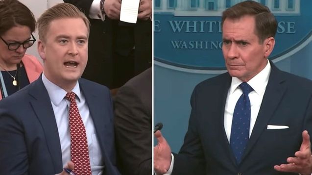 Peter Doocy sends Kirby into tailspin with all the right questions after Biden's Israel ultimatum: 'They cannot be true!'
