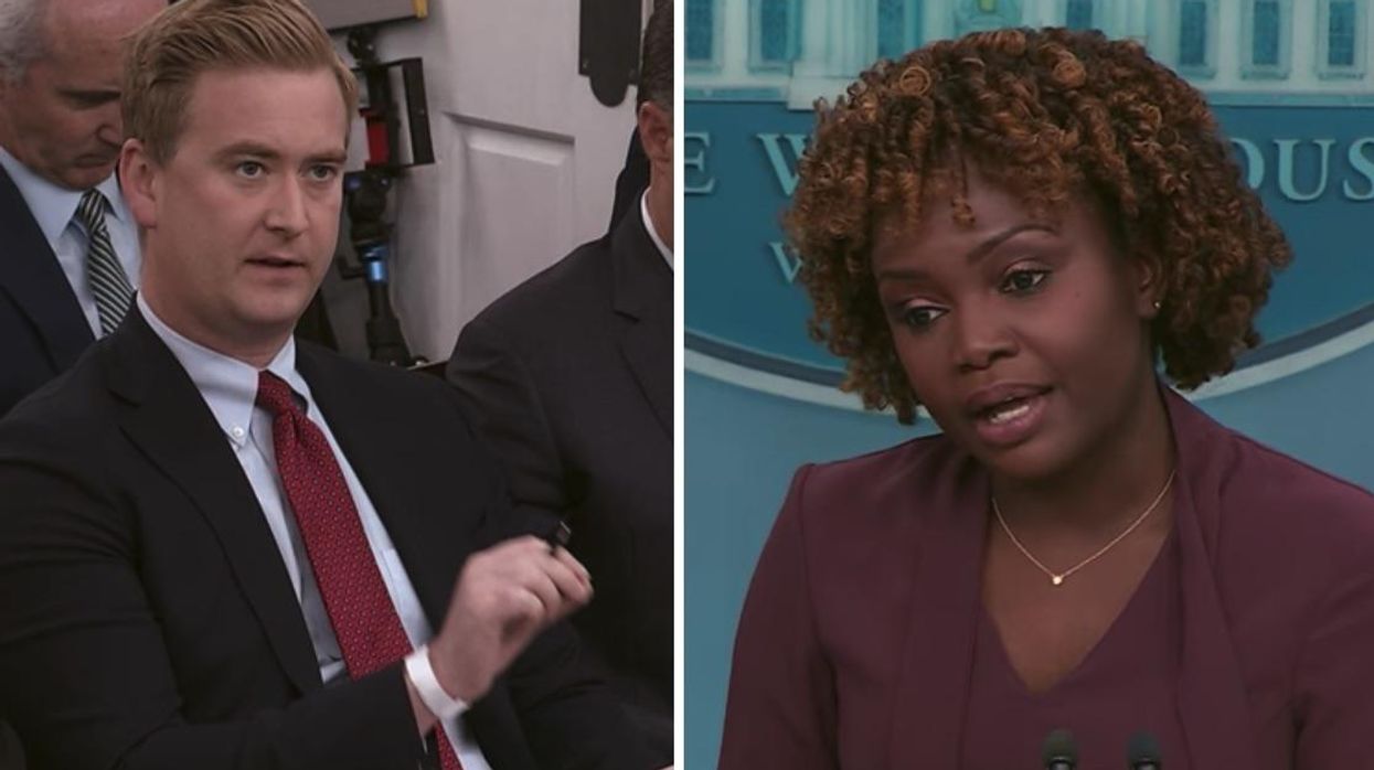 Peter Doocy traps Jean-Pierre in glaring contradiction between Joe Biden's abortion promise and her remarks