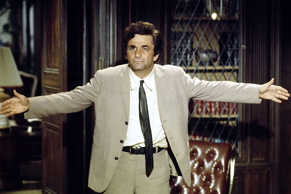 Peter Falk's 'Columbo' returns us to a safer‚ saner America