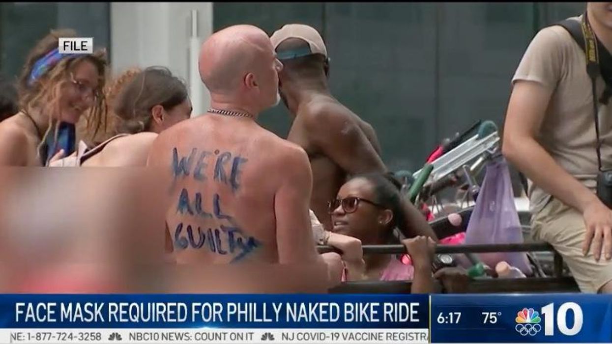 Philly Naked Bike Ride is back on this year, but you have to wear a mask — for your health