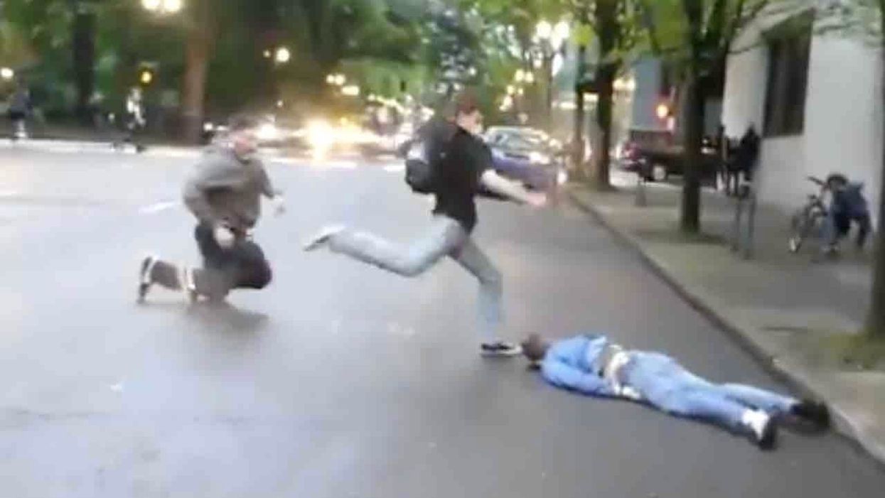 Police arrest 14-year-old thug who kicked man in head after he was already knocked out during protest