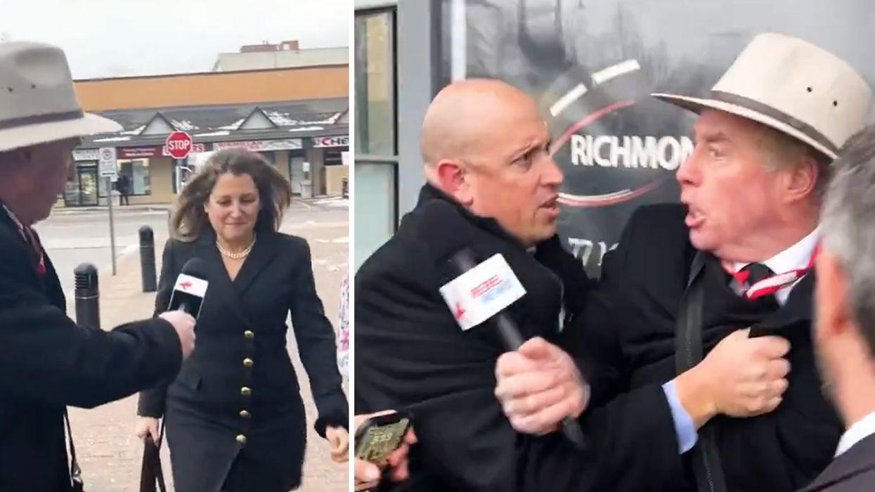 Police arrest reporter after he asked Trudeau's deputy about the Canadian regime's failure to call out terrorism