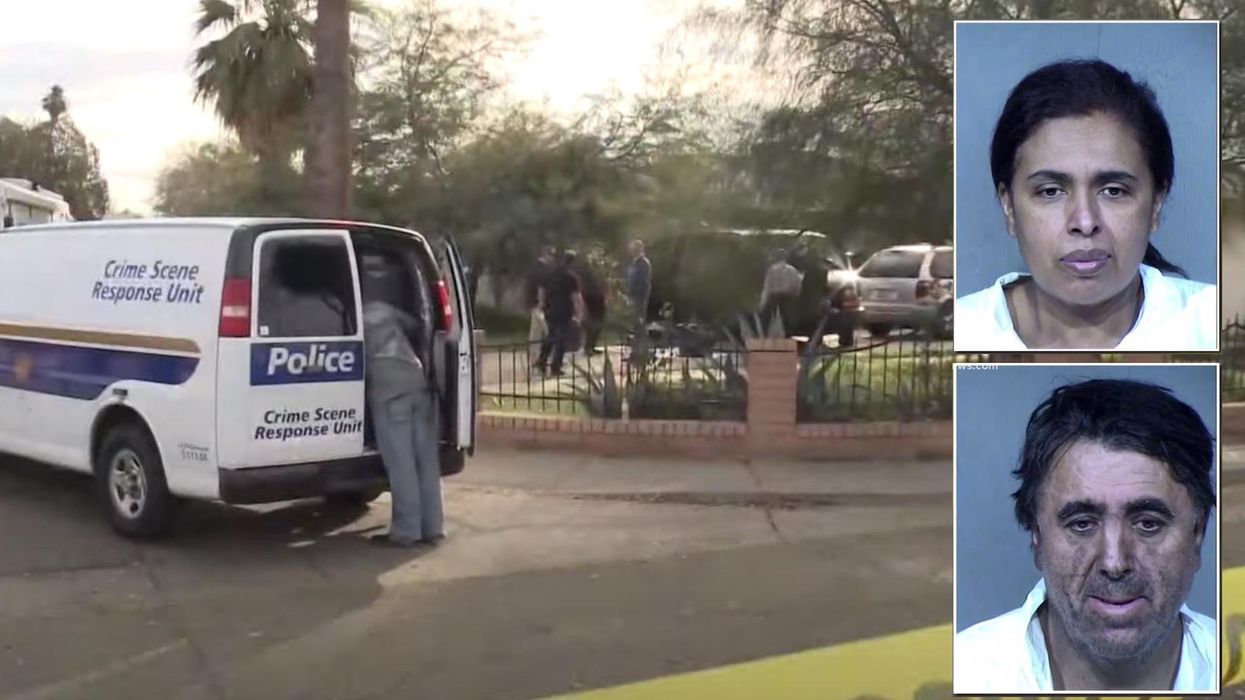 Police find gruesome remains behind drywall of home set on fire by man accused of abusing his children