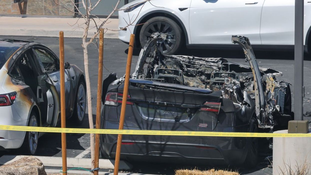 Police find more incendiary devices at Tesla dealership amid wave of attacks