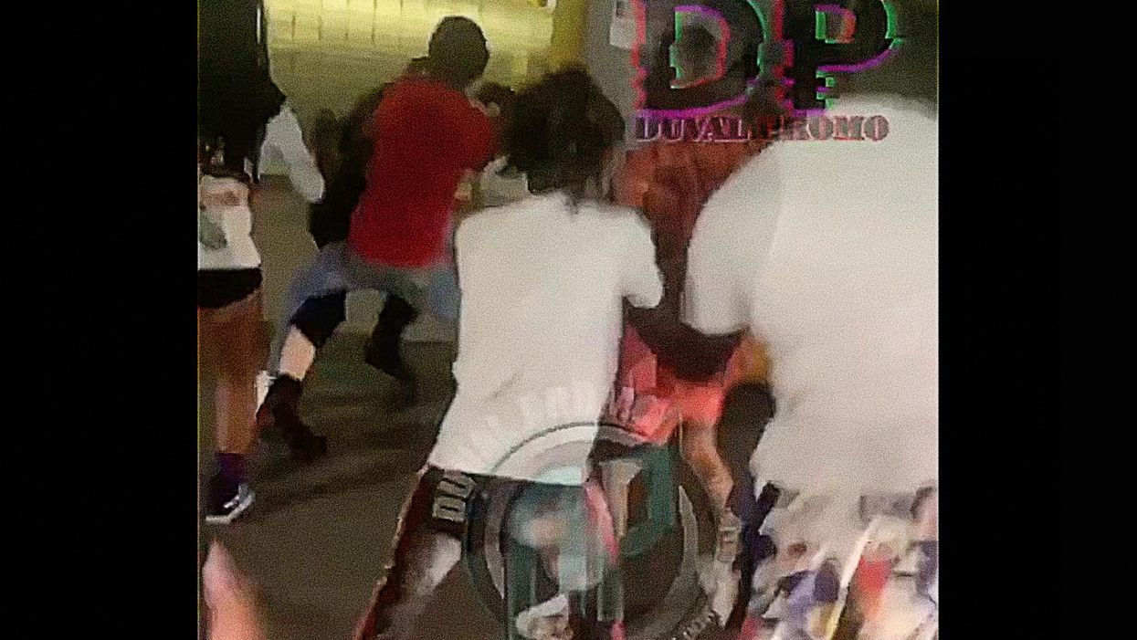 Police officer responds alone to shots-fired call; mob swarms, attacks him — and then cackles that it was all caught on camera