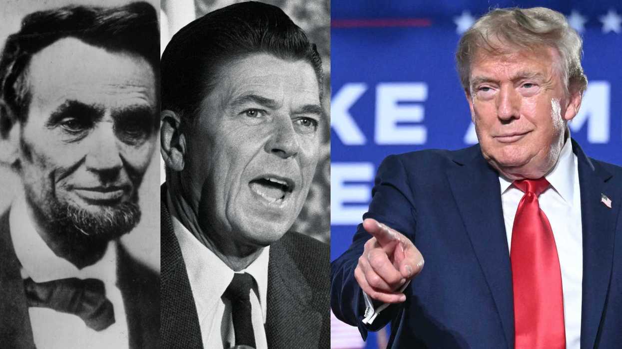 Poll pits Trump against Reagan and Lincoln — and the results are shocking