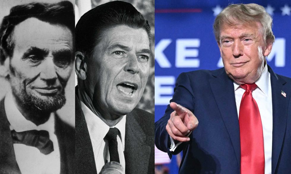 Poll pits Trump against Reagan and Lincoln — and the results are shocking