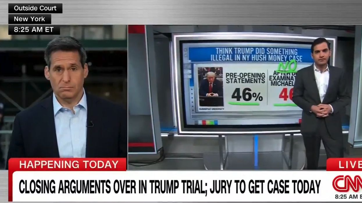 Polling expert gives CNN host the cold, hard facts about Trump's trial — and the numbers don't look good for Democrats