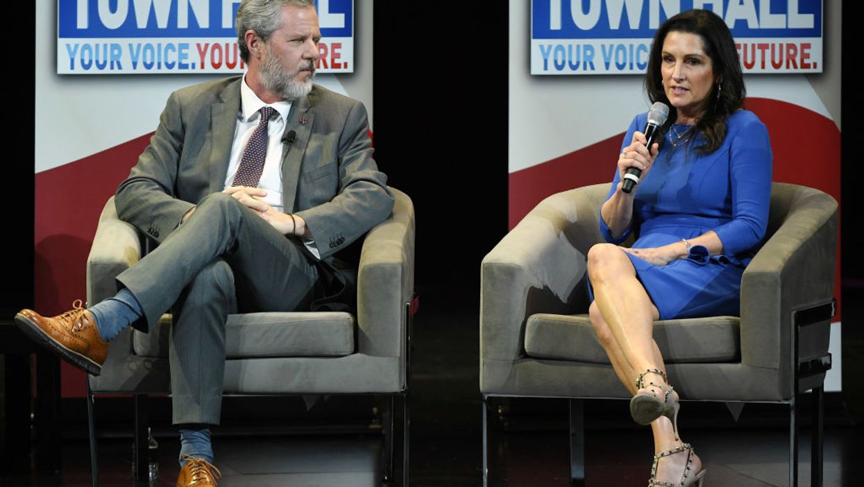 Pool boy had affair with Liberty University President Jerry Falwell Jr.'s wife, claims Falwell would watch