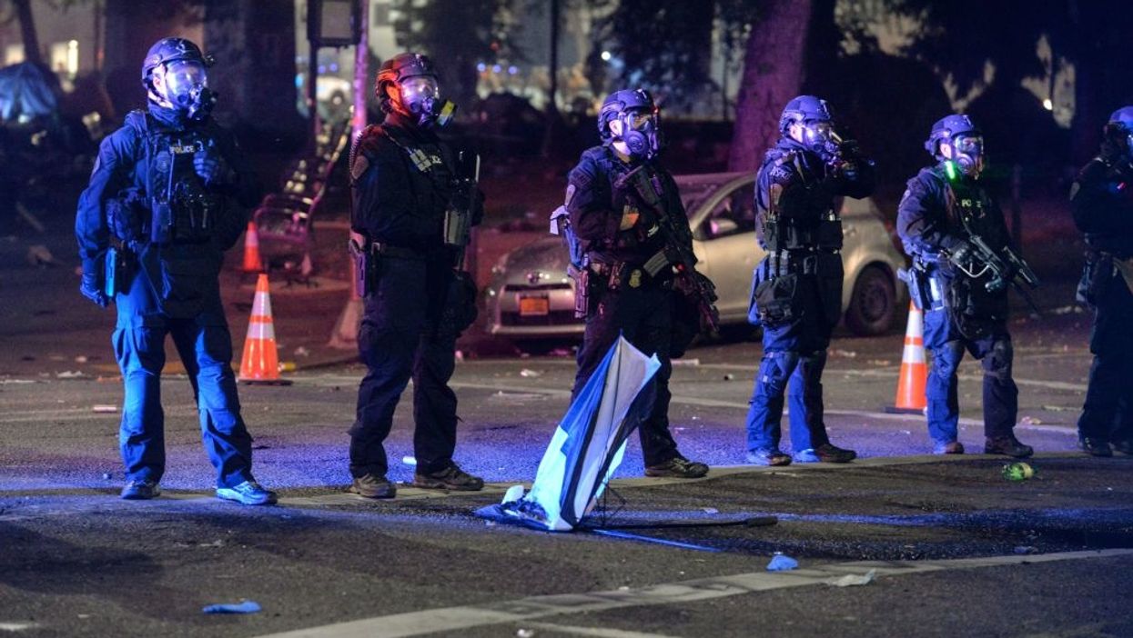 Portland cops respond to shootings at protests, find bag of loaded rifle magazines and molotov cocktails