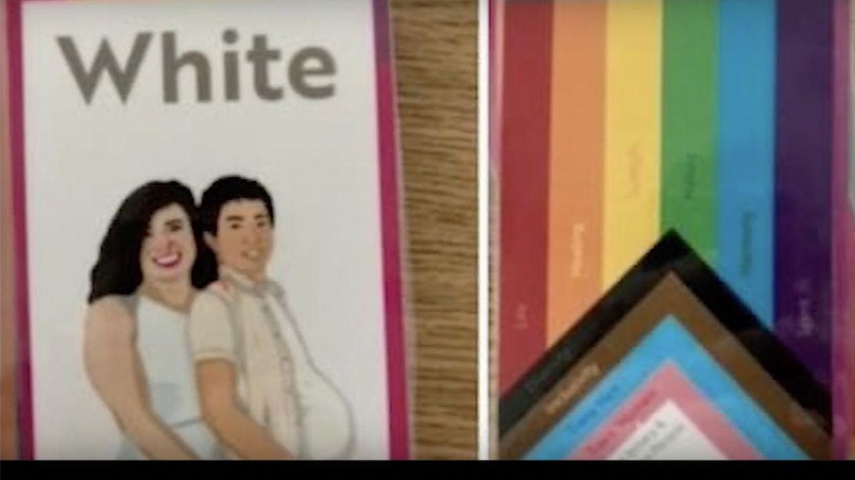 Preschool teacher resigns after report about LBGTQ-themed flashcards — one apparently depicting pregnant man — used to instruct students