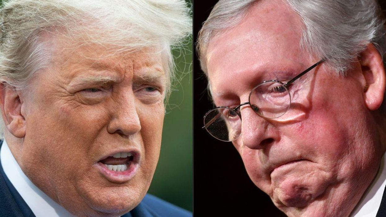 'PRIMARY THEM ALL!!!' Trump calls for McConnell and GOP senators who vote with him to face primary challengers