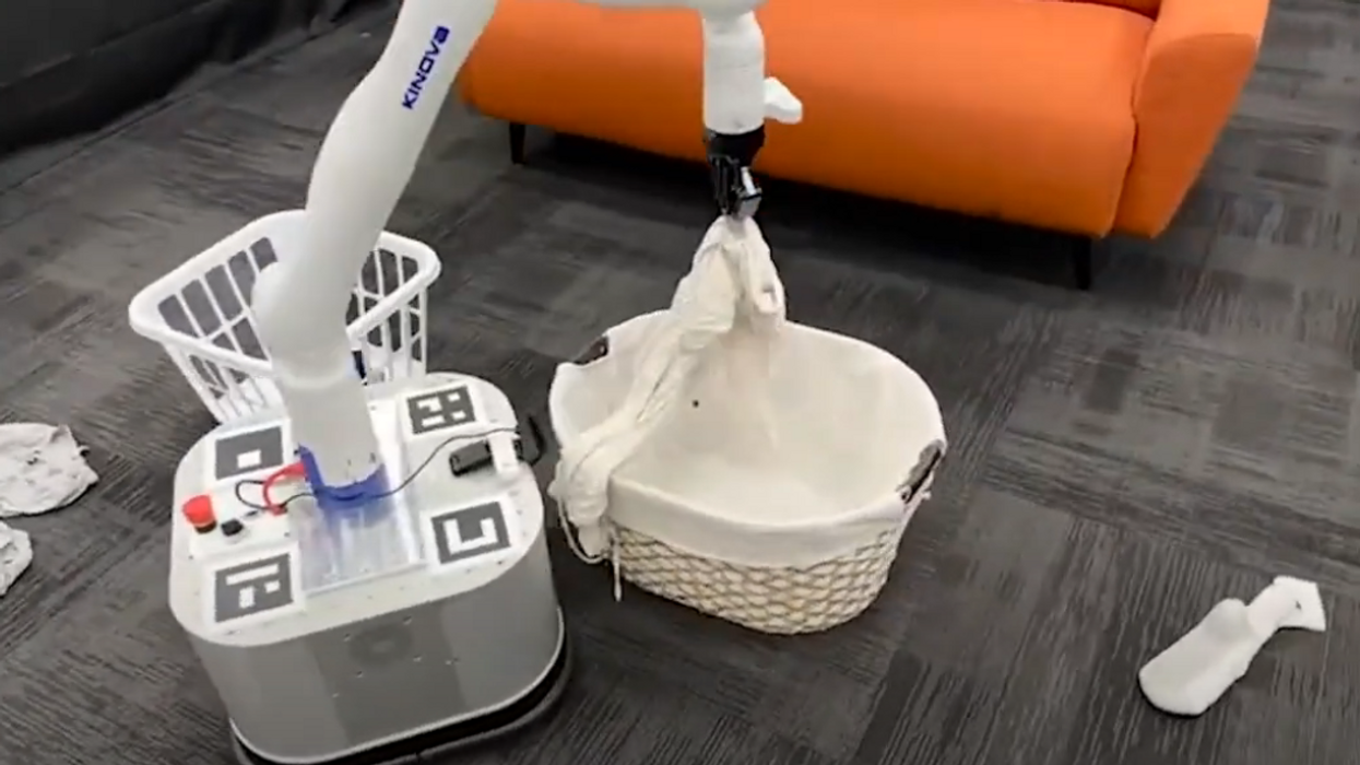 Princeton robot can learn your cleaning habits to put away your clothes and throw out your garbage