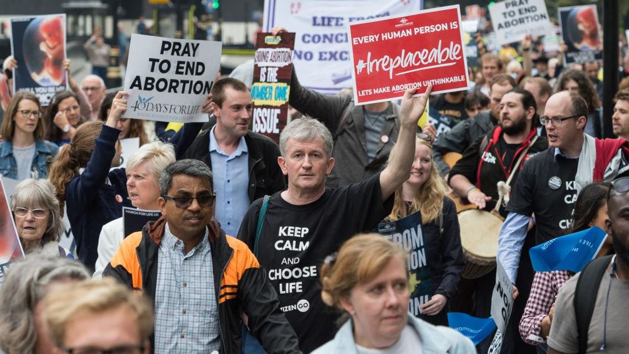 Pro-choice Catholic group blasphemes in support of abortion, pushes pro-abortion message during prayer vigil