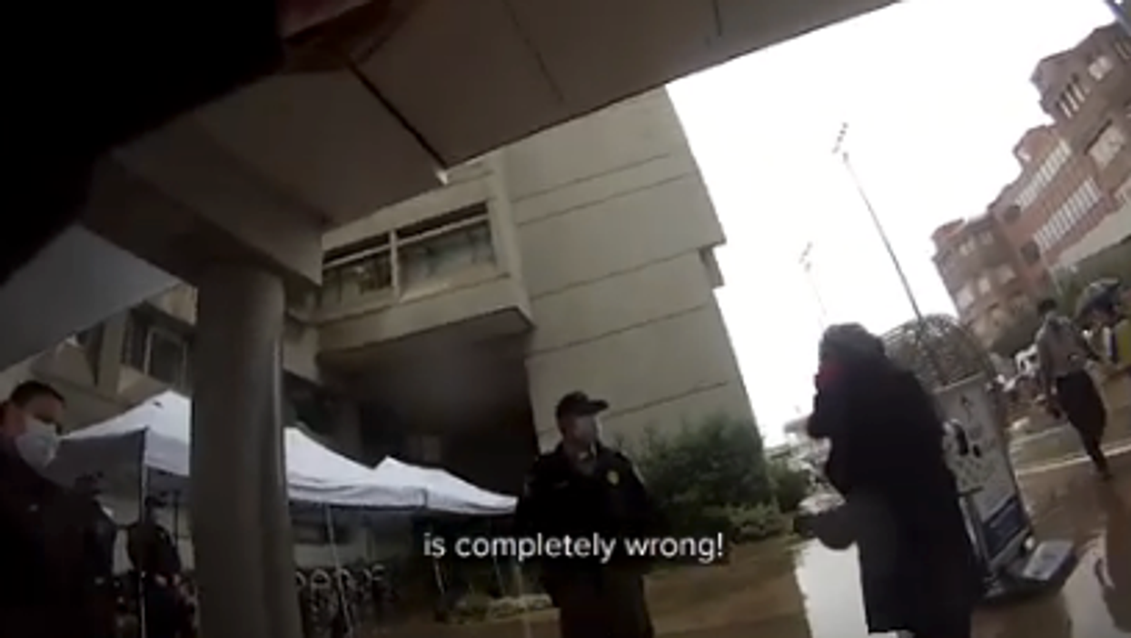 Pro-life activists claim they were arrested, charged with trespassing for protesting on a public sidewalk