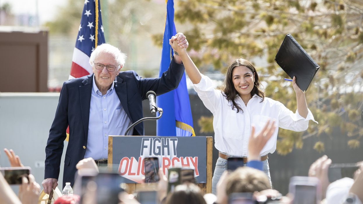 Progressives rally as pressure mounts to primary Schumer