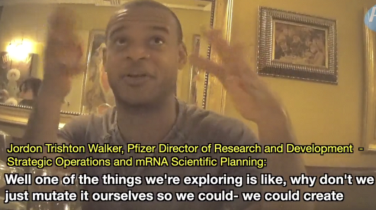 Project Veritas undercover video purportedly shows Pfizer director saying pharma company exploring mutating COVID through 'directed evolution' to develop future mRNA vaccines
