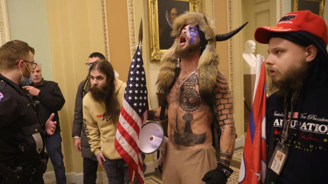 Prosecutors want 'QAnon Shaman' Jacob Chansley sentenced to more than 4 years in prison