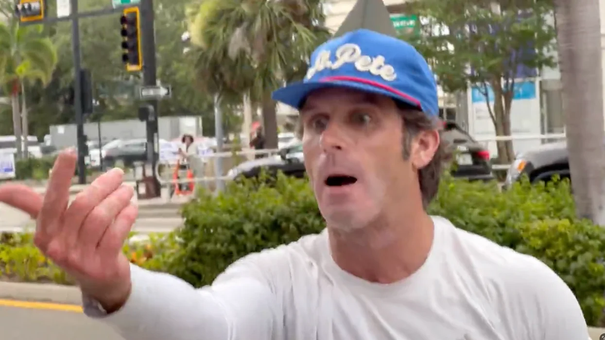 Protester arrested, charged for alleged violent outburst outside Charlie Kirk event