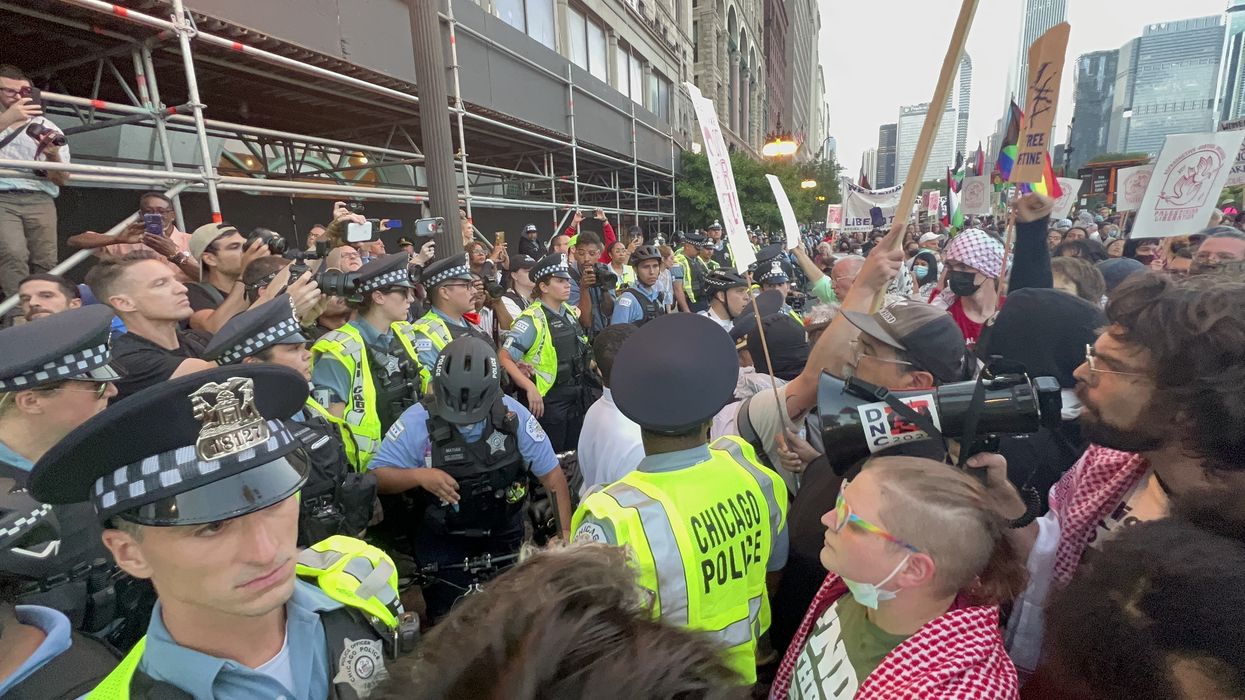 Protests and disruptions begin in Chicago before DNC officially starts