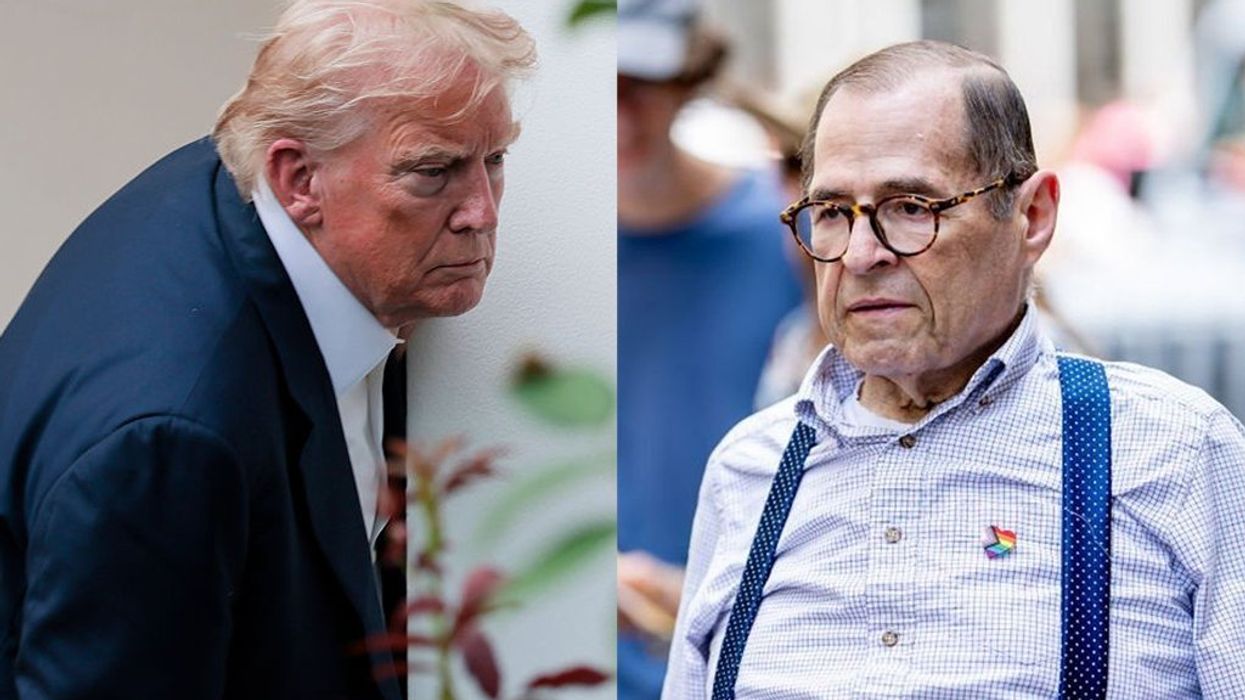 'Psychopathic nut job': Trump gives searing eulogy of Jerry Nadler's career after the Dem's big announcement