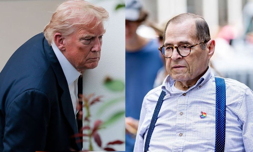 'Psychopathic nut job': Trump gives searing eulogy of Jerry Nadler's career after the Dem's big announcement