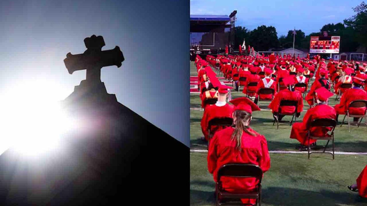 Public HS principal to valedictorian: Mentioning your Christian faith in graduation speech is 'not appropriate.' But valedictorian is fighting back.