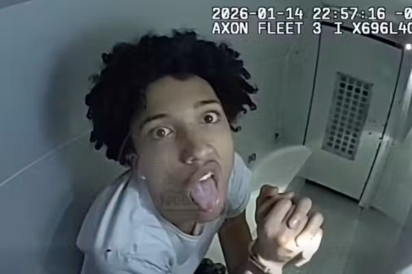 Punk with attitude on overdrive caught on cop body cam allegedly trying to steal car — but not even a taser can slow his roll