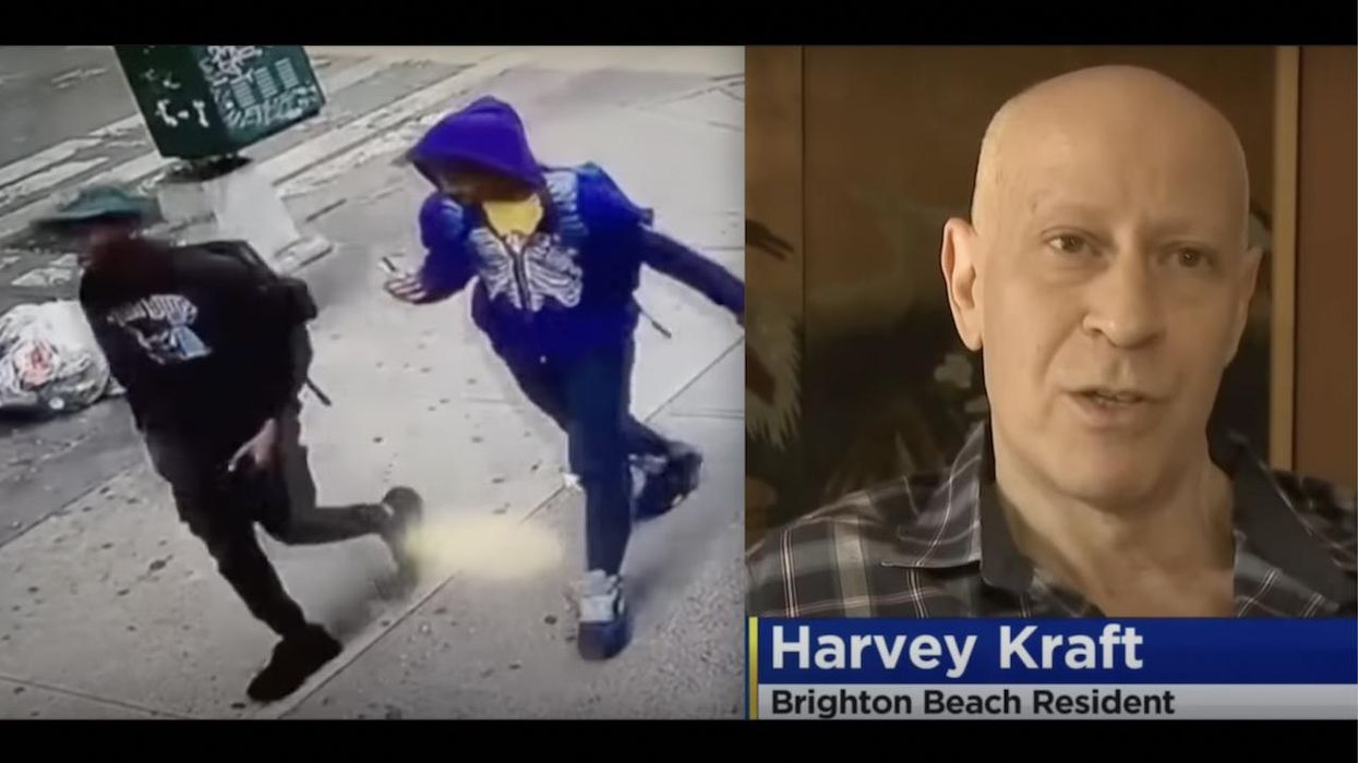 Punks apparently playing 'Knockout Game' wallop wrong victim — a retired NYPD officer who doesn't go down: 'They were all running for their lives'