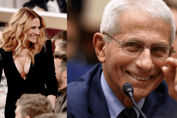 Puppy love: Diary exposes Fauci's crush on Julia Roberts