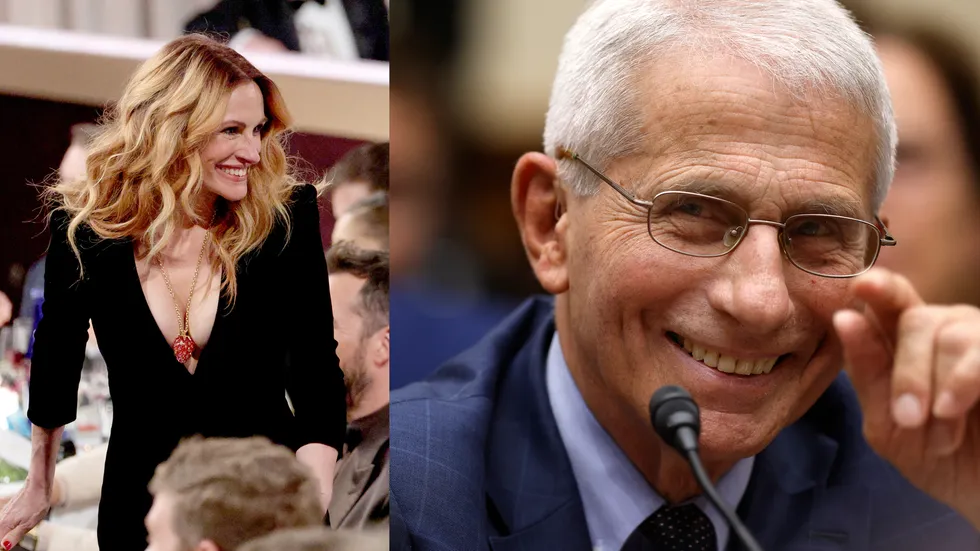 Puppy love: Diary exposes Fauci's crush on Julia Roberts