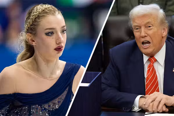 'Queer' US figure skater trashes Trump admin before taking social media break over 'hate' and 'threats'