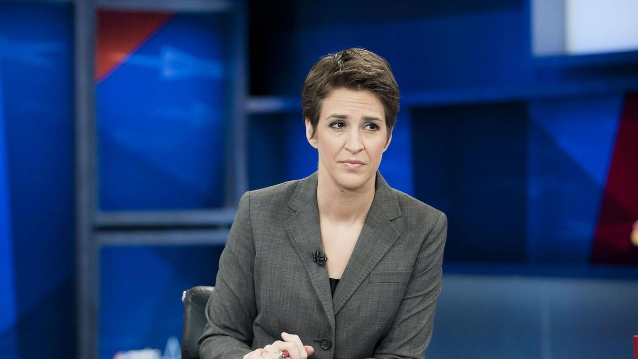 Rachel Maddow is reportedly thinking about leaving MSNBC
