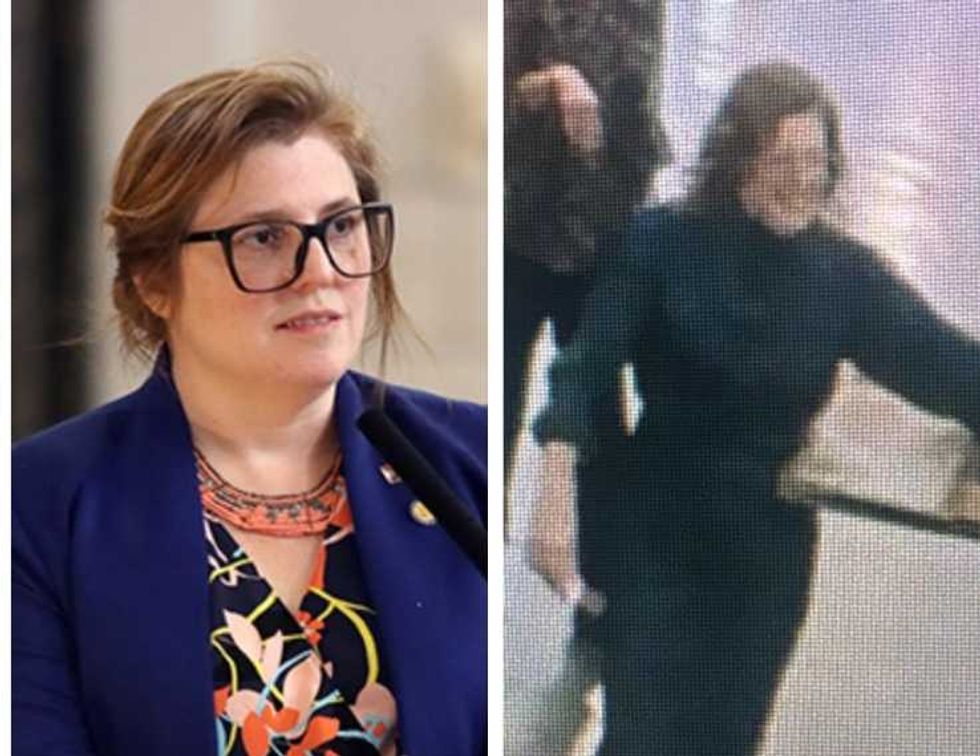 Radical 'trans'-chanting Democrat strikes again, brazenly removing American founders art display in Nebraska Capitol