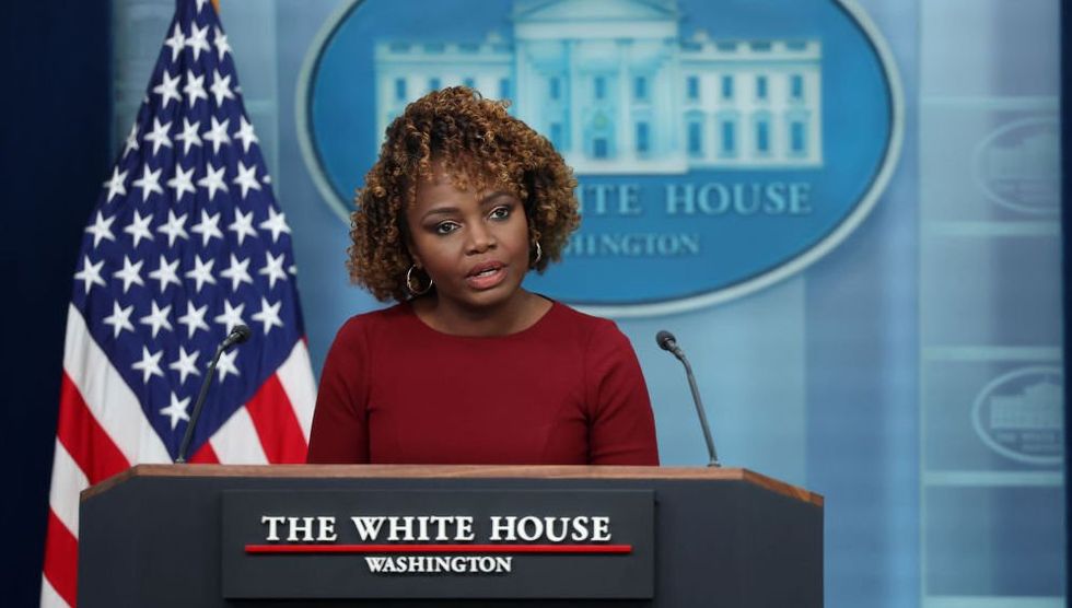 Radio host calls out White House for claiming KJP's dramatic hang-up was falsified — and he brings the receipts