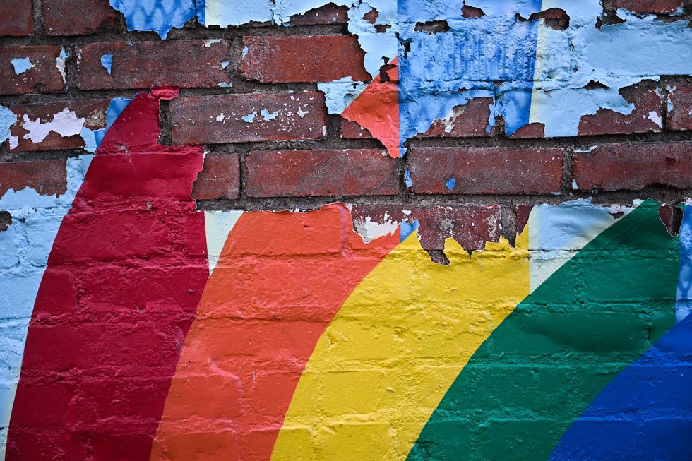 Rainbow Pride fence vandalized with sexual images and anti-gay message; police investigating as hate crime