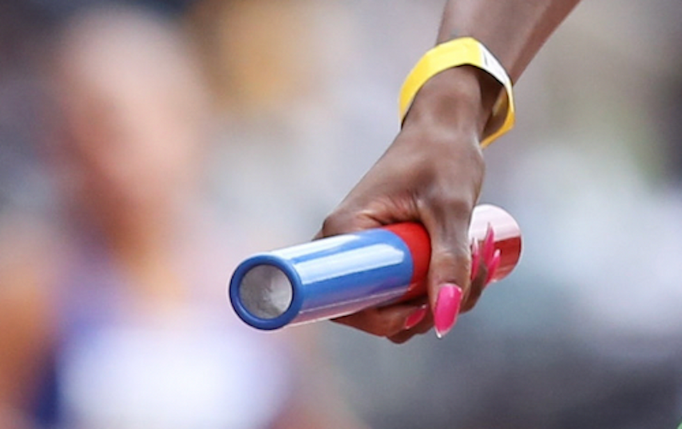 Rally supporting HS runner charged with assault and battery after striking opponent with relay baton reportedly draws over 50