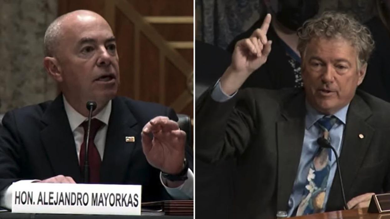 Rand Paul corners Mayorkas over 'disinformation governance board' — and buries CNN in the process