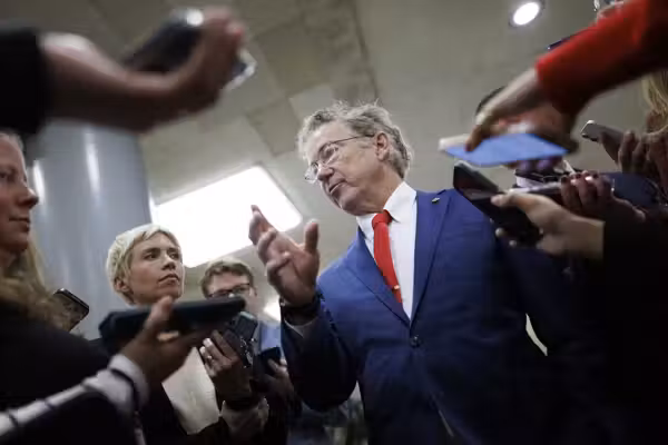 Rand Paul says he's considering running for president in 2028 — as an alternative to populism