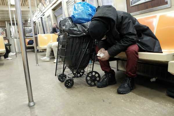 Random complaint about homeless woman urinating on NYC train goes viral: 'That's why we must abolish the nuclear family'