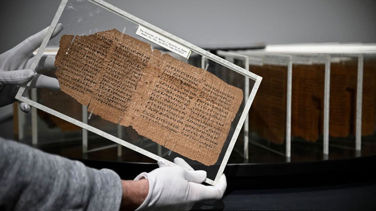 Rare ancient 'book' with earliest known full copies of two books from Bible hits auction block with eye-popping price tag