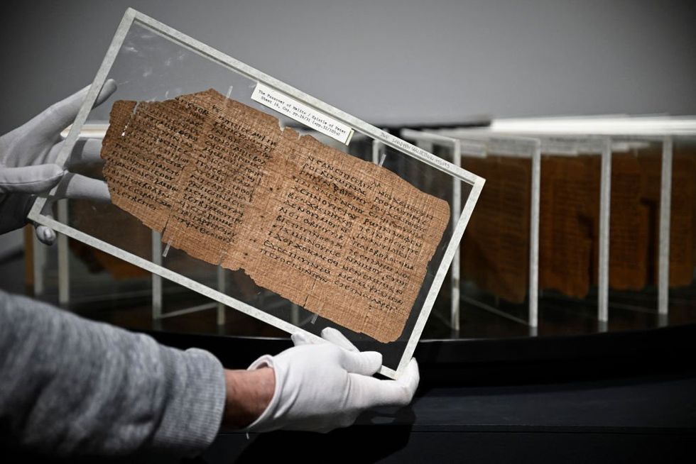 Rare ancient 'book' with earliest known full copies of two books from Bible hits auction block with eye-popping price tag