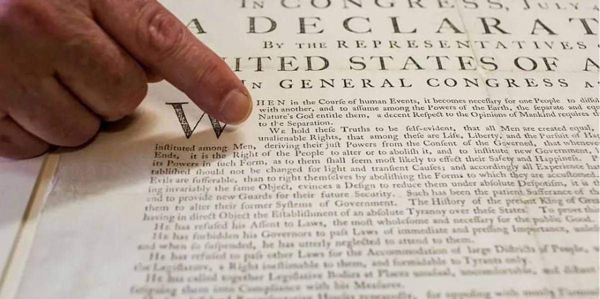 Rare Declaration of Independence copy goes on display — 250 years after the British intercepted it