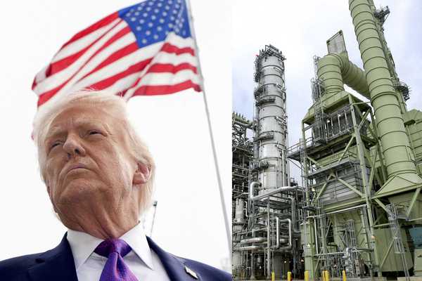 'REAL ENERGY DOMINANCE!' Trump announces 'historic' deal to open first oil refinery in 50 years.