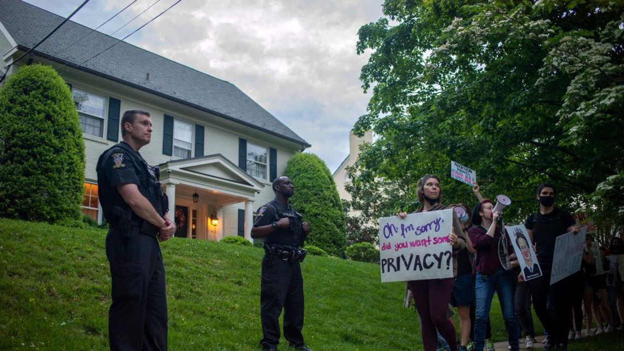 Report: Dem county chairman who refused to boost security at SCOTUS justices' homes ordered police to guard his own home shortly after